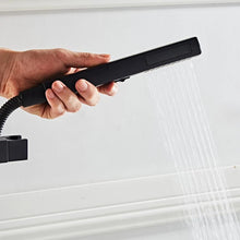 Bathroom Accessories Black Wall ABS Shower Mounting Brackets Black Shower&Spray 2 Function Handheld Sprinkler Balck 150CM Hose
