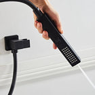 Bathroom Accessories Black Wall ABS Shower Mounting Brackets Black Shower&Spray 2 Function Handheld Sprinkler Balck 150CM Hose