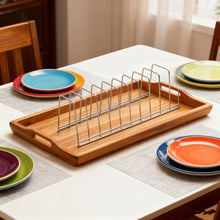 Kitchen Bowl Dish Organizer Stainless Steel Thick Walled Kitchen Dish Storage Rack Household Tableware Storage Stand Accessories
