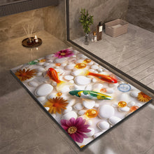 Luxury Bathroom Bath Mat Absorbent Non-slip Shower Foot Mats Quick Dry Toilet Rugs Carpet Doormat Washable