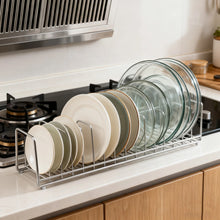Kitchen Bowl Dish Organizer Stainless Steel Thick Walled Kitchen Dish Storage Rack Household Tableware Storage Stand Accessories