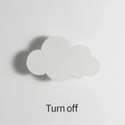 LED Cloud Wall Lamp Modern Living Room Children's Bedroom Kids Minimalist Wall Lighting Decor Dimming