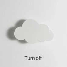 LED Cloud Wall Lamp Modern Living Room Children's Bedroom Kids Minimalist Wall Lighting Decor Dimming