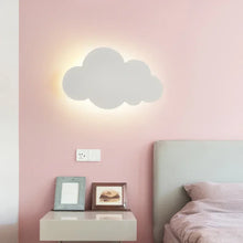 LED Cloud Wall Lamp Modern Living Room Children's Bedroom Kids Minimalist Wall Lighting Decor Dimming