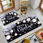Christmas Ball Snowflake Kitchen Floor Mat Home Decor Hallway Balcony Non-slip Rugs Carpet for Living Room Christmas Decorations