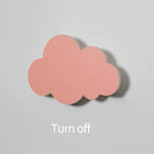 LED Cloud Wall Lamp Modern Living Room Children's Bedroom Kids Minimalist Wall Lighting Decor Dimming