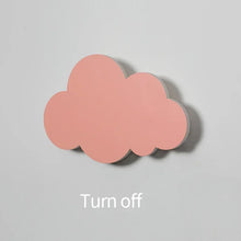 LED Cloud Wall Lamp Modern Living Room Children's Bedroom Kids Minimalist Wall Lighting Decor Dimming