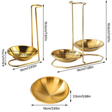 Kitchen Accessories Vertical Single/Double Ladle Spoon Utensil Rack Soup Spoon Rest Stand without plate Tableware Storage Shelf