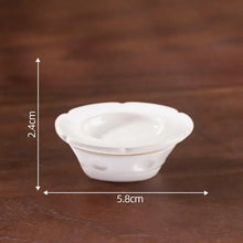 DIY Miniature Dollhouse Kitchen Decoration Accessories; Mini Clay Pot, Plate and Food Model