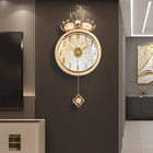 Nordic Round Wall Clocks Modern Luxury Living Room Minimalist Creative Fashion Wall Clocks Simple Aesthetic Horloge Home Decor