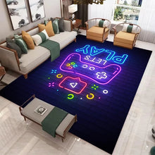 Gaming Rug for Boys Room Gamer Rug Carpet for Game Room Bedroom Decor Non-slip Machine Washab Mat Home Decoration Mats