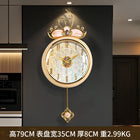Nordic Round Wall Clocks Modern Luxury Living Room Minimalist Creative Fashion Wall Clocks Simple Aesthetic Horloge Home Decor