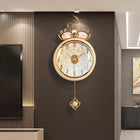 Nordic Round Wall Clocks Modern Luxury Living Room Minimalist Creative Fashion Wall Clocks Simple Aesthetic Horloge Home Decor
